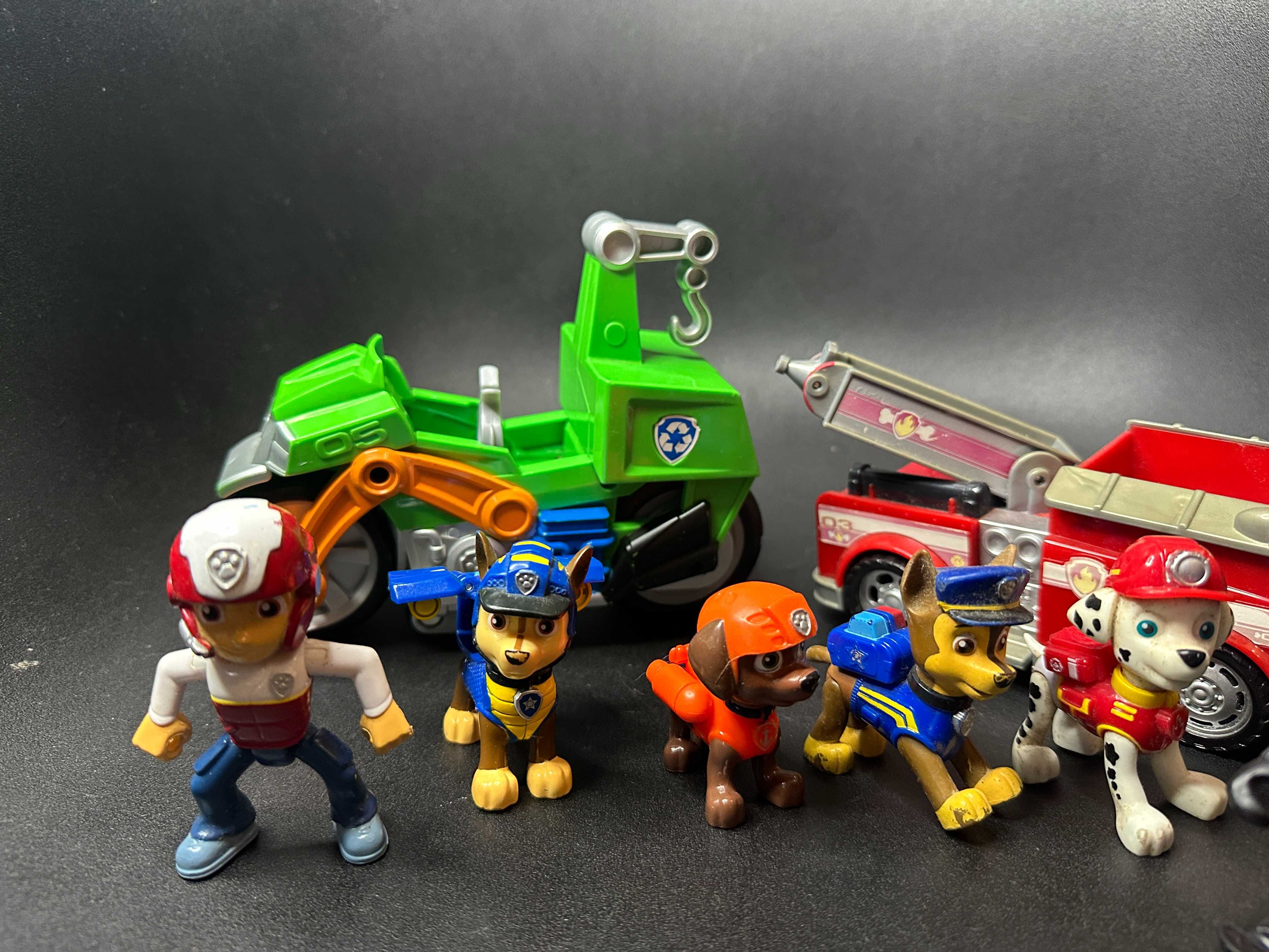 ЛОТ машинка, мотоцикл фігурки щенячий патруль Paw patrol