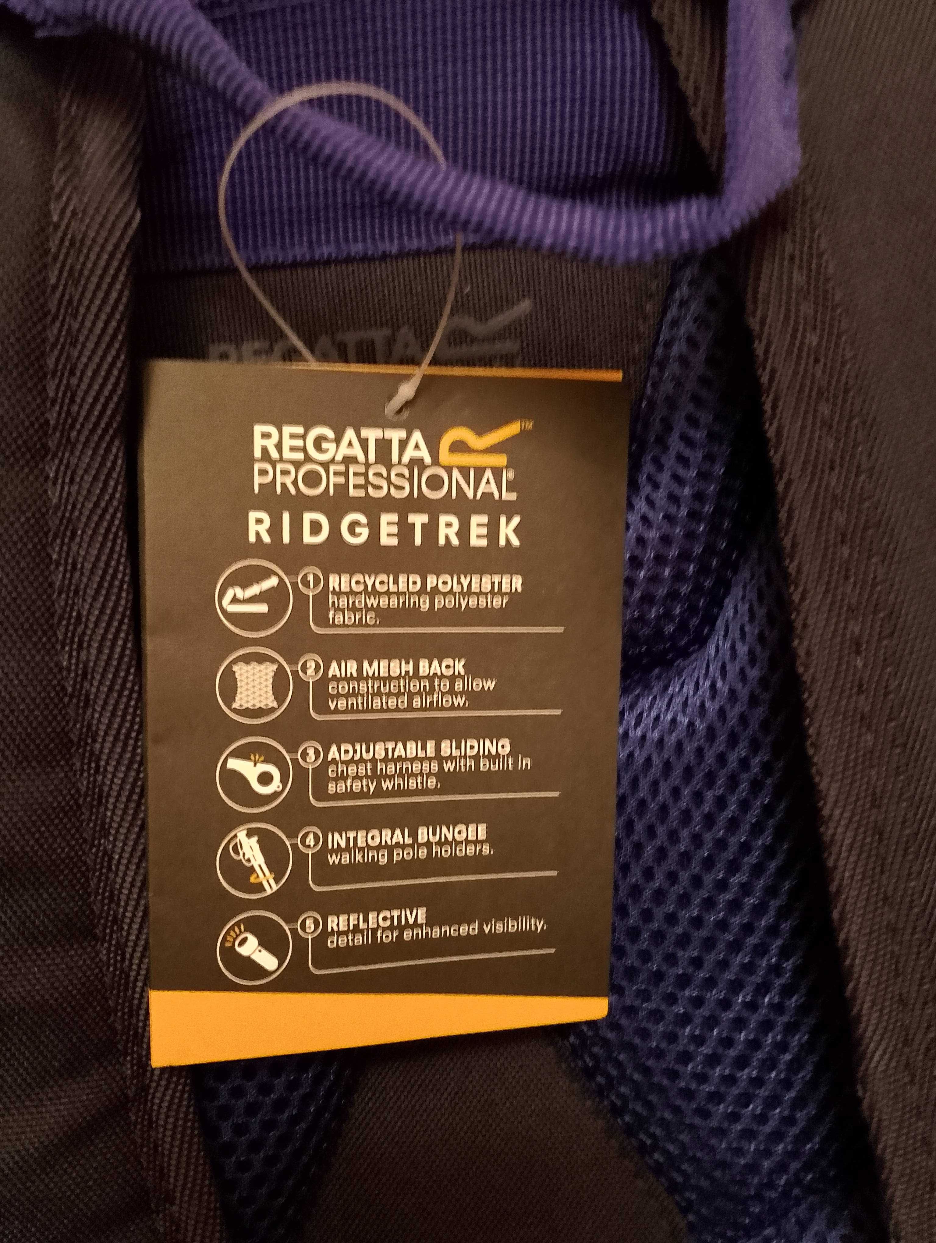 Nowy plecak Regatta Ridgetrak 35l granatowy