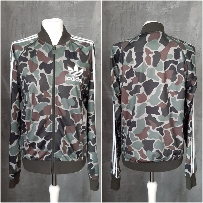 Bluza Adidas Camouflage SST Track Top