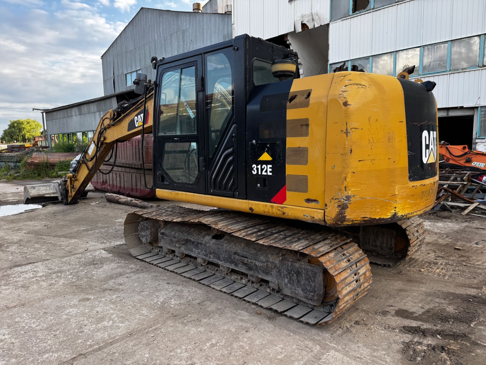 Koparka  Cat 312e  2015r