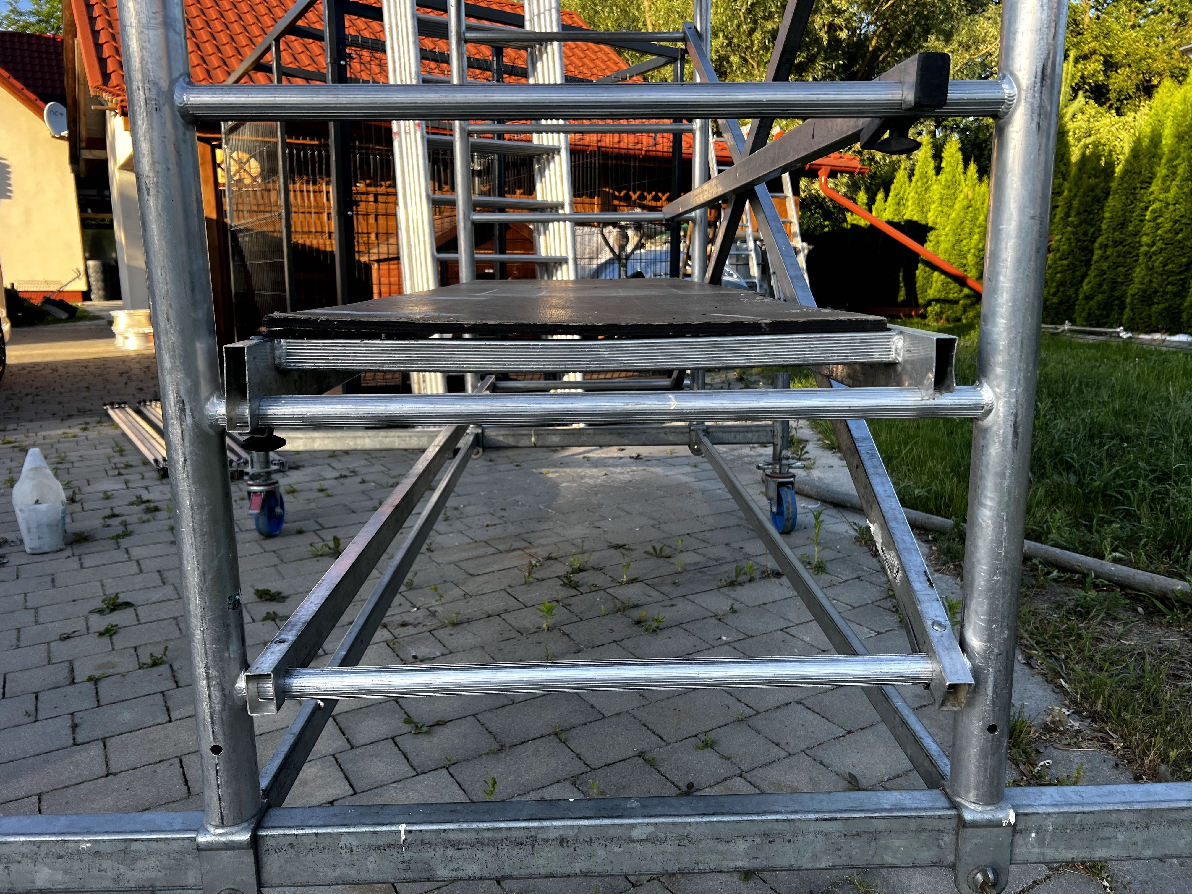 Rusztowanie jezdne aluminiowe Krause Protec 1.0, 10,30 wys. roboczej.