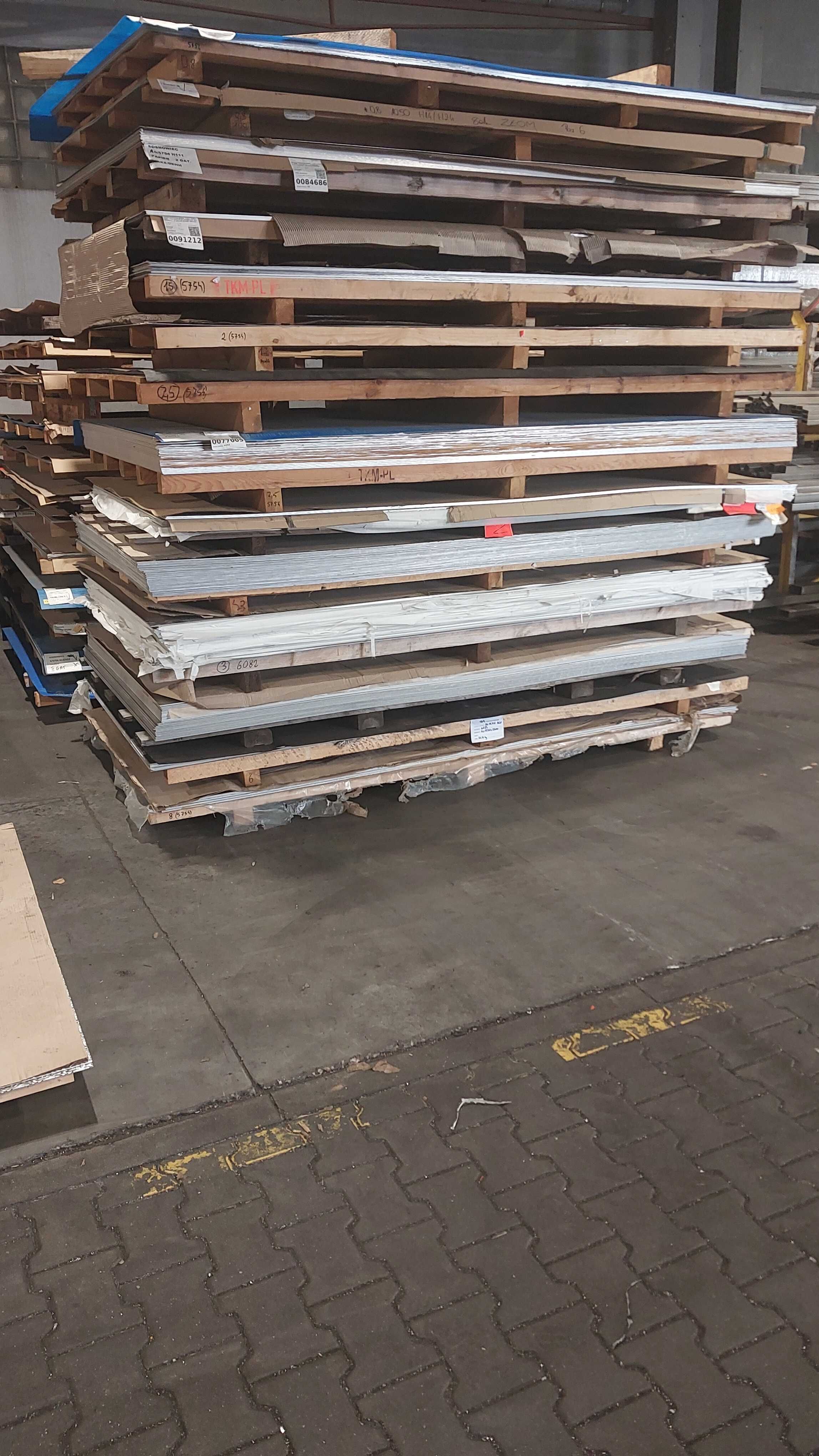 Blacha aluminiowa, aluminium 8,0x1500x3000 gat. 5754, BYTOM