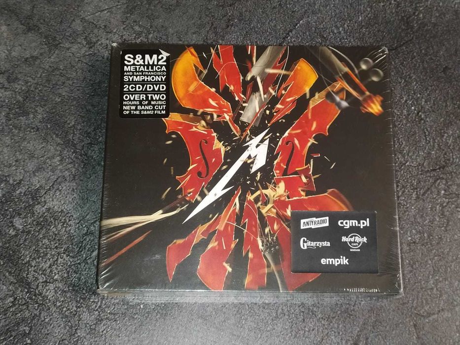 Metallica - S&M 2 Metallica 1 DVD 2CD -Wrocław