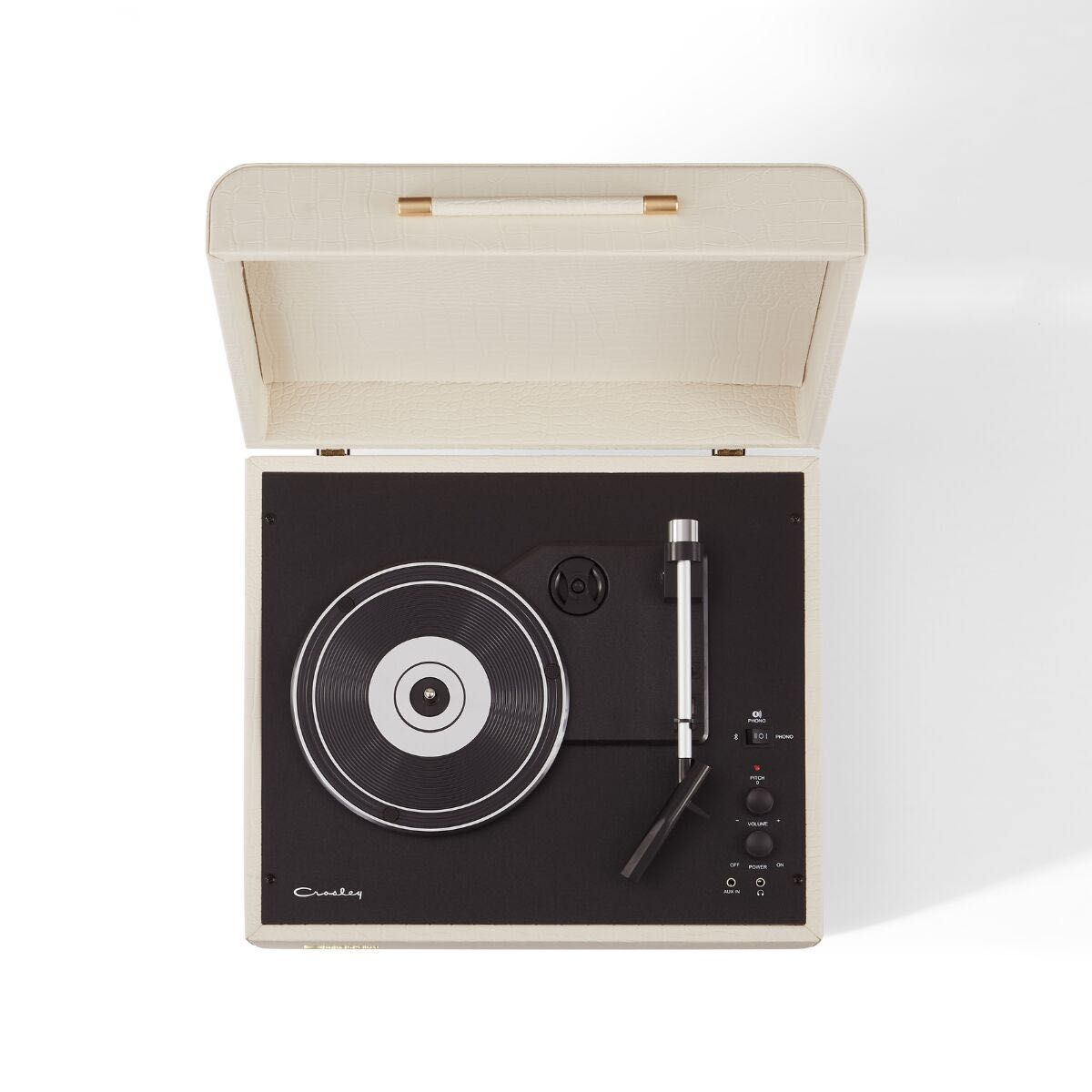 Вініловий програвач "Mercury Cream Croc" від Crosley