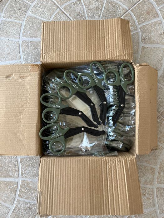 Якісні Ножиці тактичні EDC 18.3 см атравматичні медичні Оригінал!