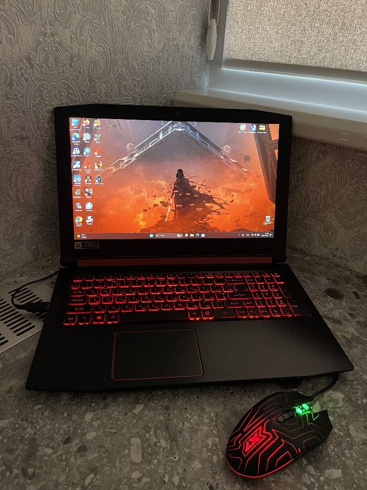 Геймерский Acer Nitro 5/Intel i5/ 3,70GHz/SSD+1tb/GTX1050 4gb /