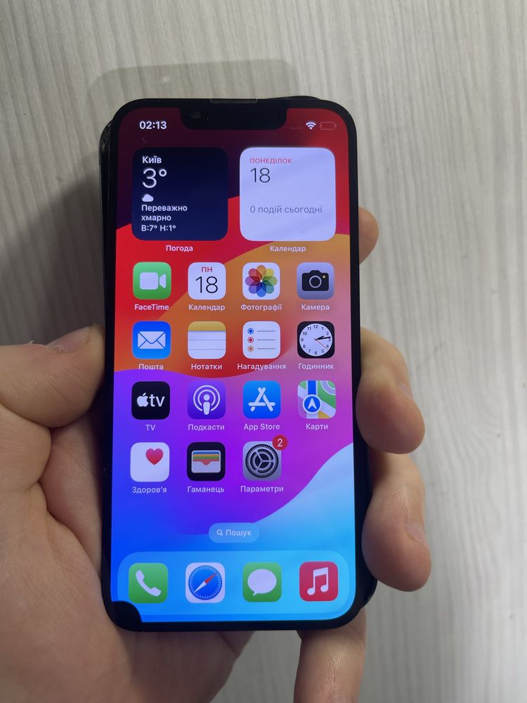 Дисплей iPhone 13 mini екран уцінка розборка оригинал оригінальний