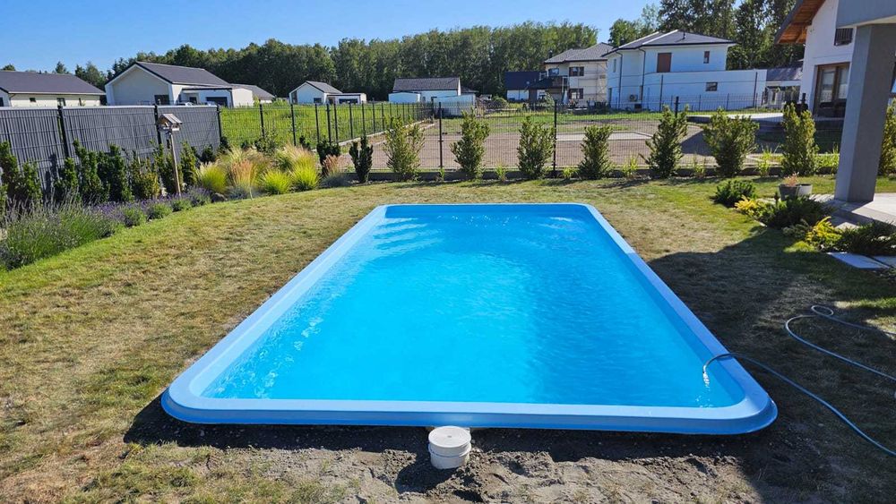 Basen poliestrowy 8,50x3,70x1,55m szybka dostawa PROMOCJA