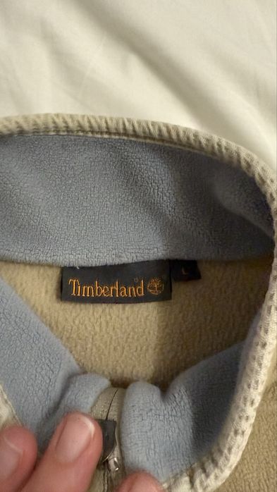 Beżowa bluza polarowa Timberland damska rozmiar M – stan bardzo dobry