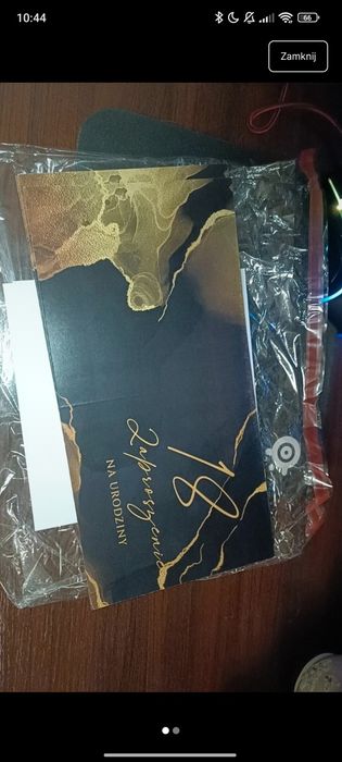 Zaproszenia na 18-ste urodziny