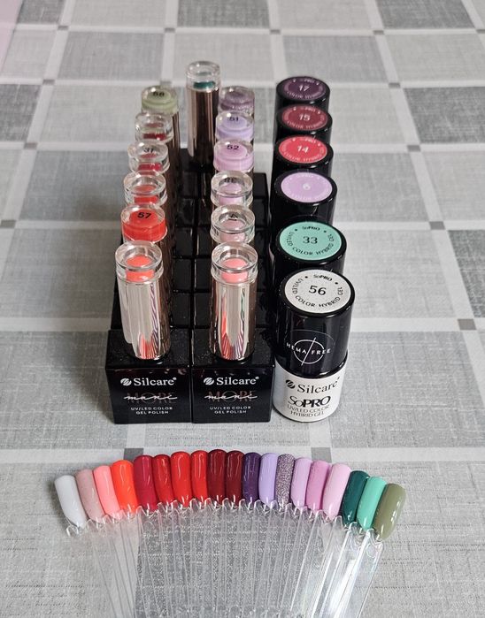 Lakier hybrydowy silcare manimore sopro