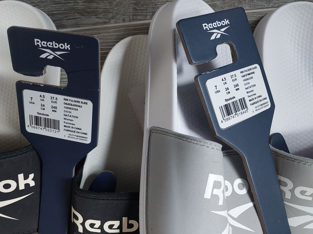 Klapki basenowe Reebok nowe