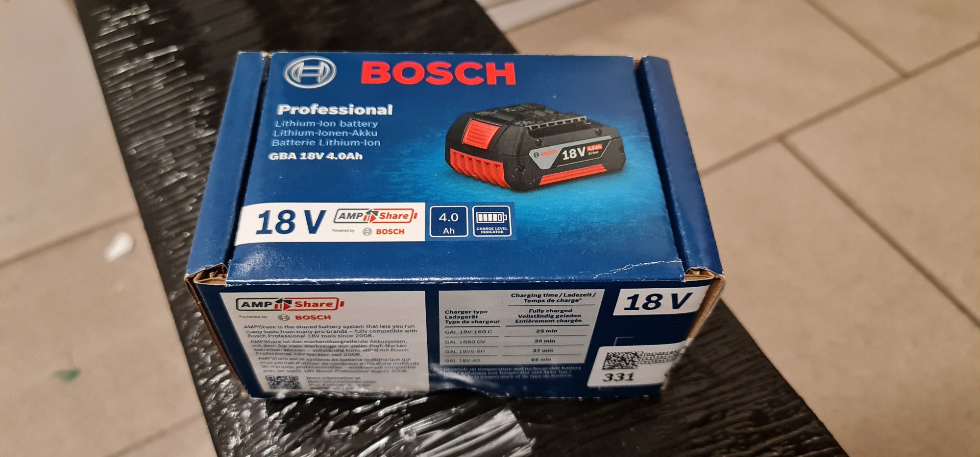 Bosch GBA 18V 4.0Ah Professional bateria