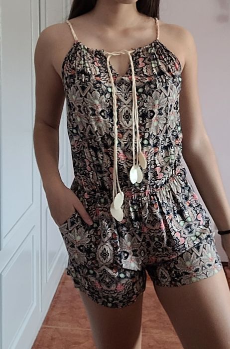 Macacão com padrão