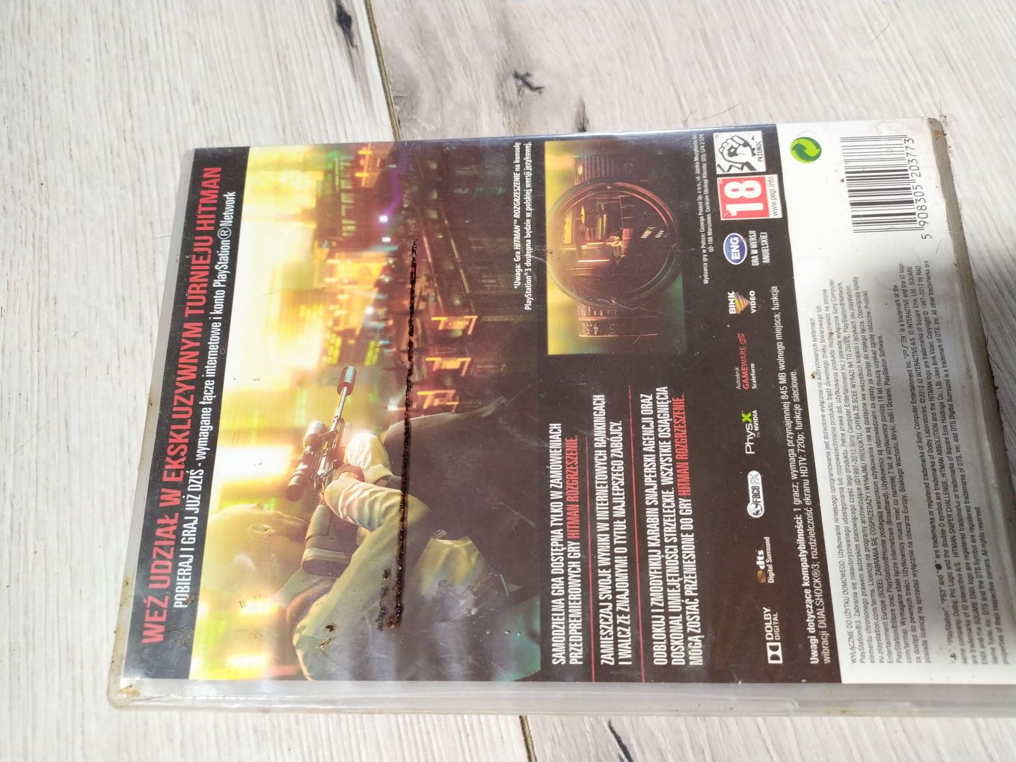 Gra PS3 Hitman preorder rozgrzeszenie