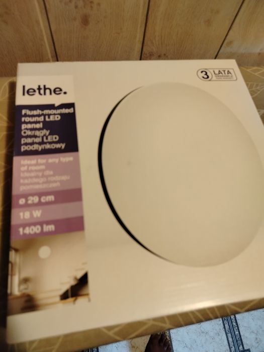Okrągły plafon led lampa 18w