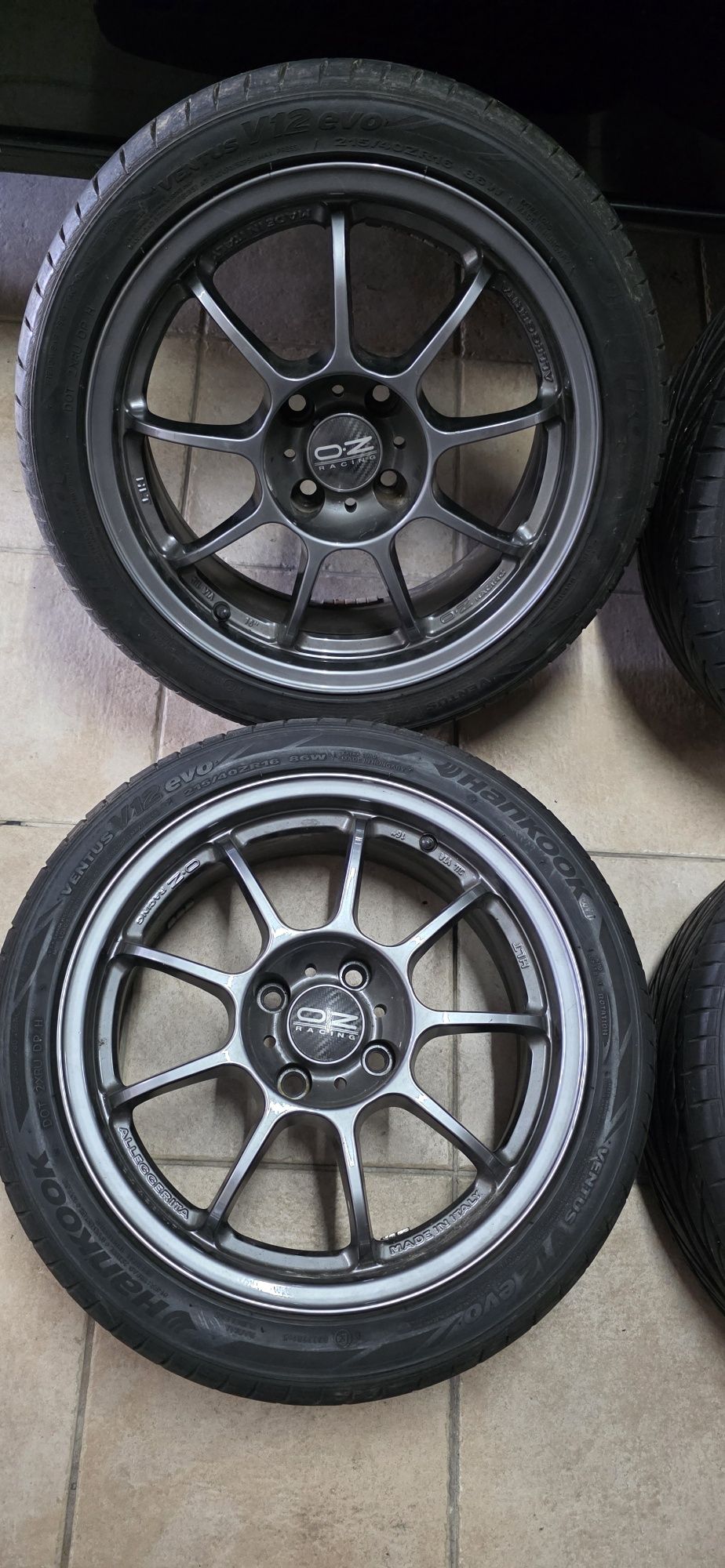 OZ Alleggerita 16 4x108 Originais c/pneus