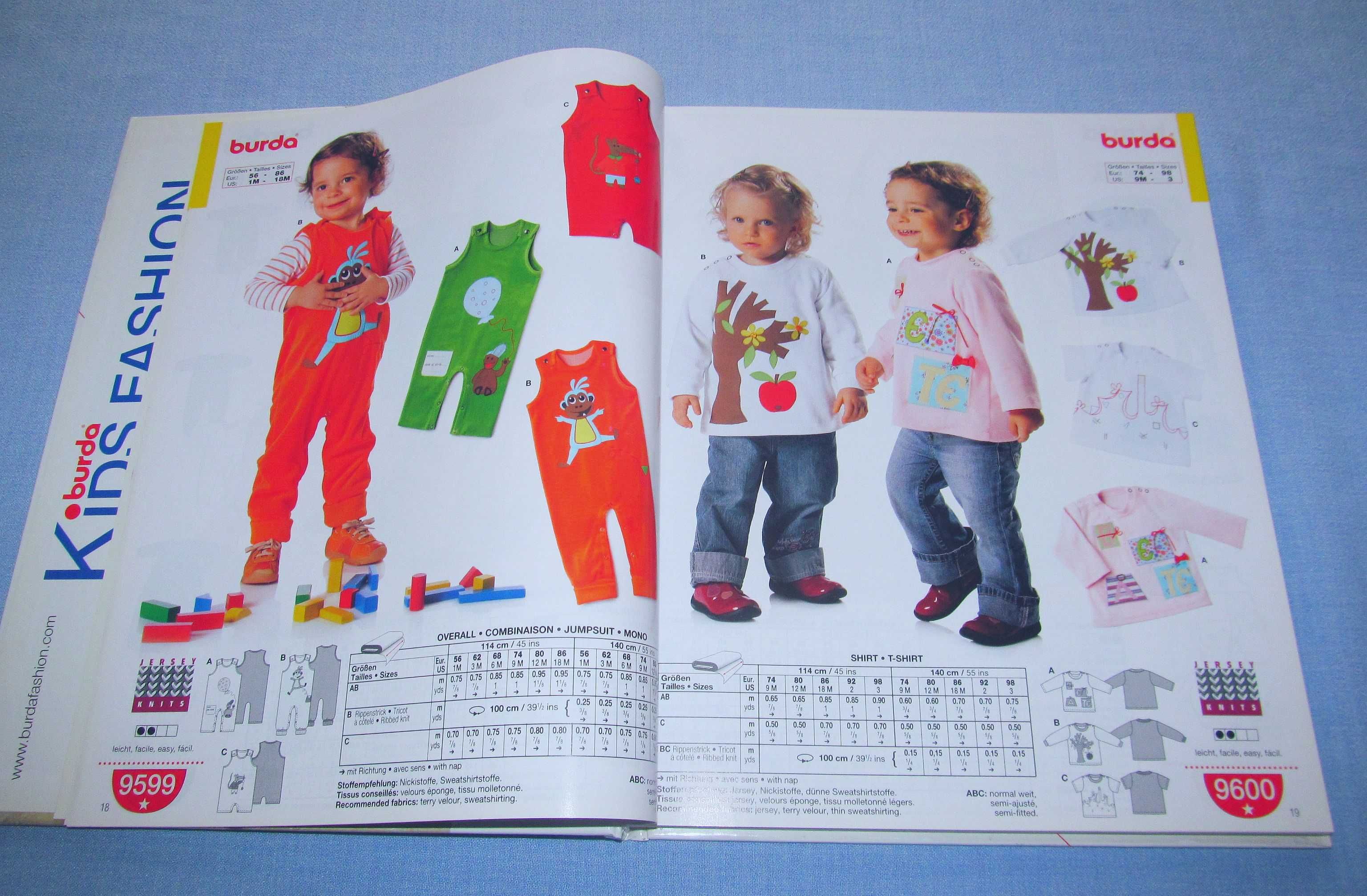 Burda Kisd Fashion jesień/zima 2008/09 Katalog mody dziecięcej