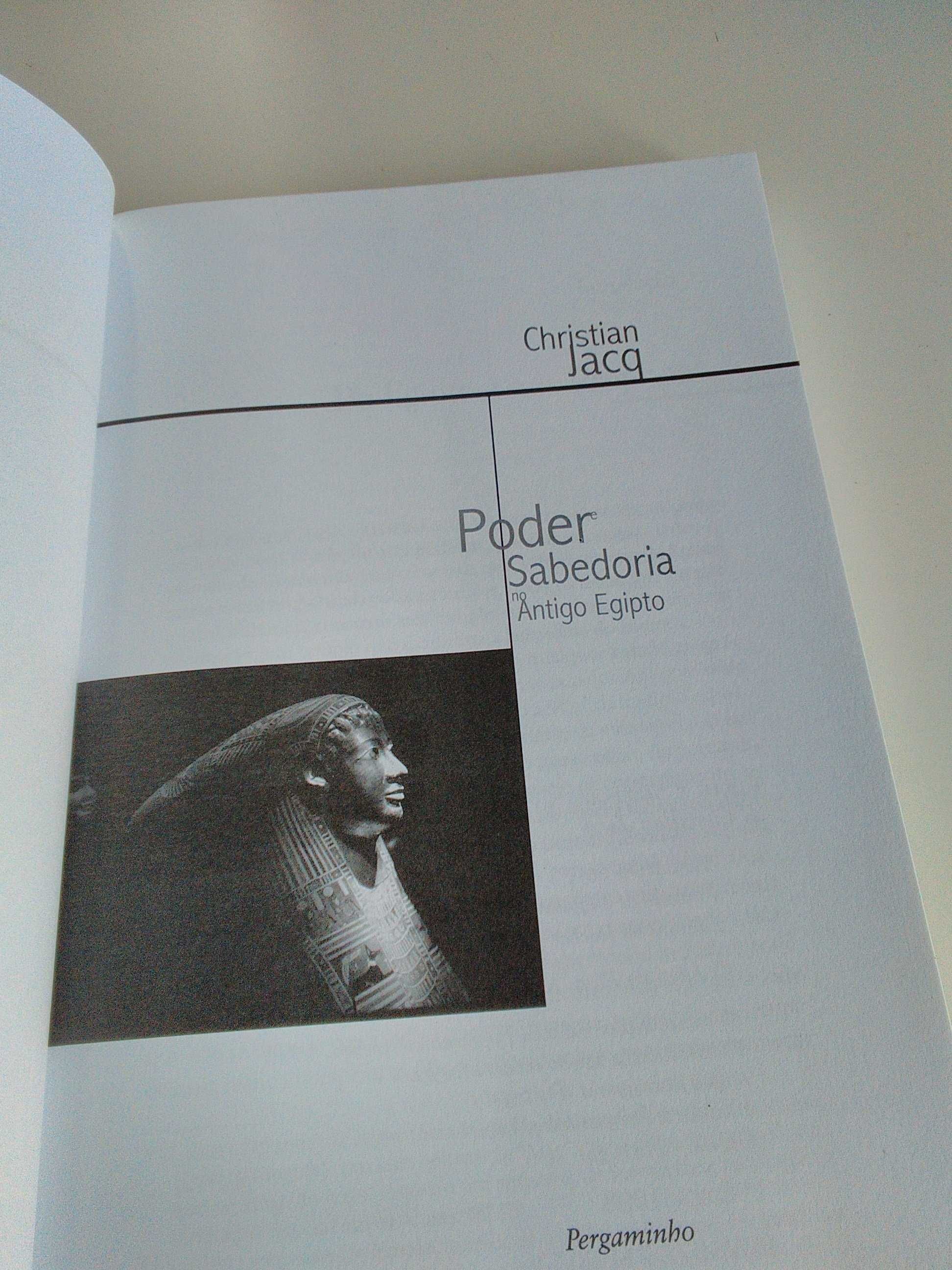 Poder e sabedoria no Antigo Egipto de Christian Jacq