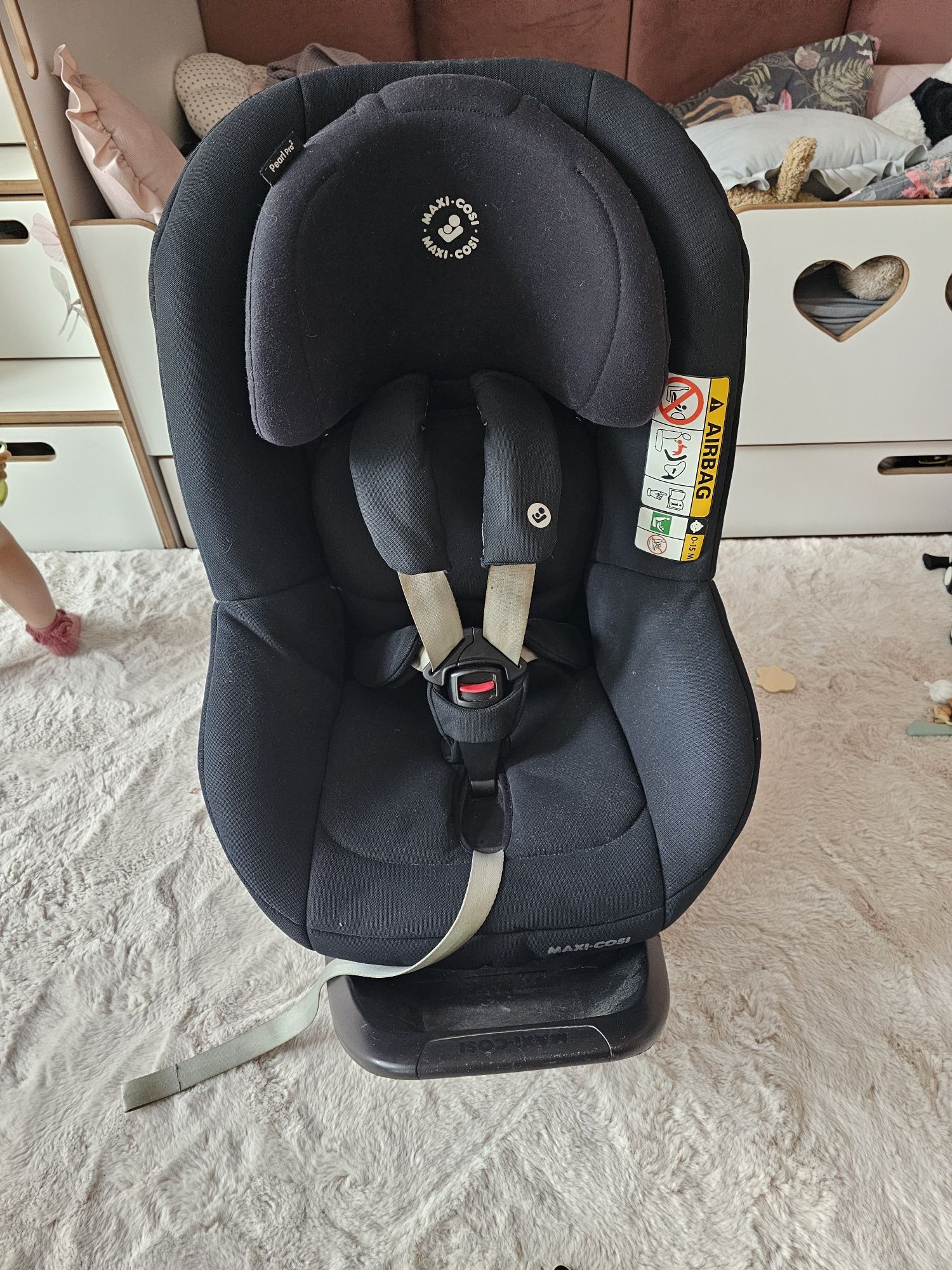 Fotelik z bazą przodem tyłem maxi cosi pearl pro 2  isofix