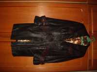 Женское кожаное пальто. Разме: М, 44 - 300 грн.