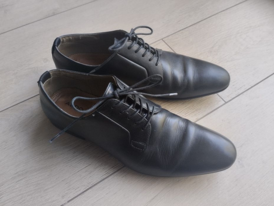 Aldo męskie buty skórzane półbuty wizytowe r. 43