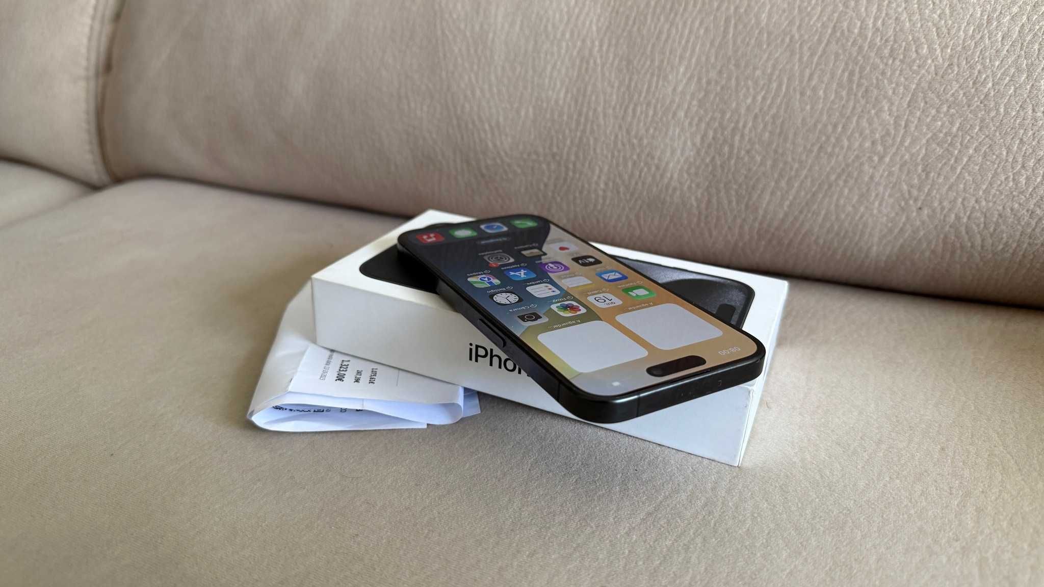 Vendo troco iPhone 15 Pro 128Gb Preto C/Fatura e Garantia Apple