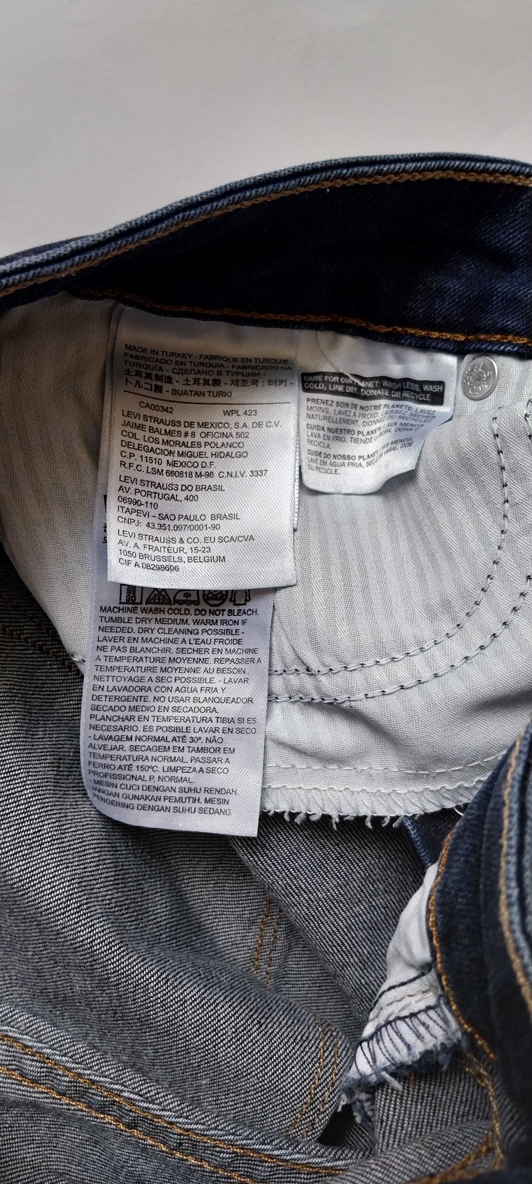 Jeansy Levi’s 27straight curve