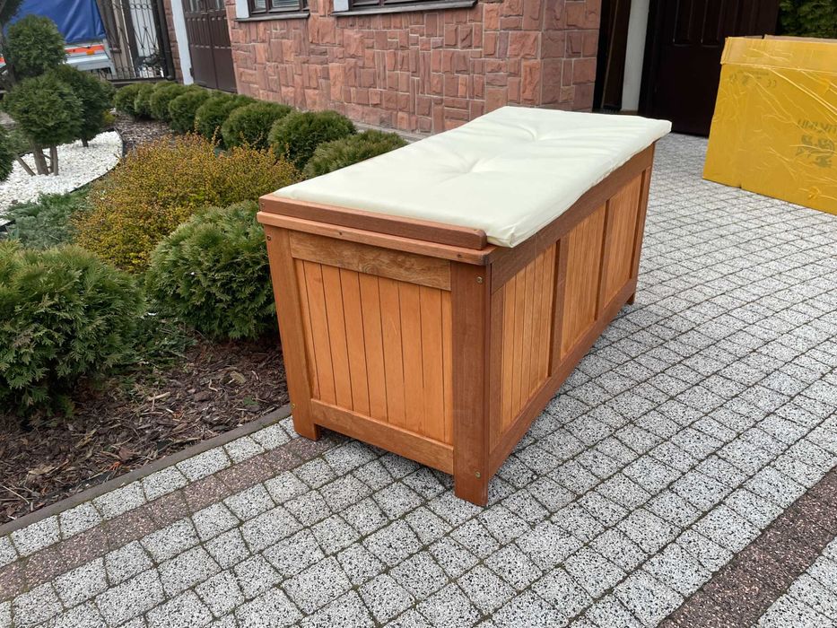 Skrzynia ogrodowa kufer siedzisko 220L