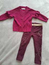 Sweterek + legginsy Cocodrillo r. 92