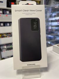 Pokrowiec Samsung Smart Clear View Cover do Galaxy S22+ czarny (Z)