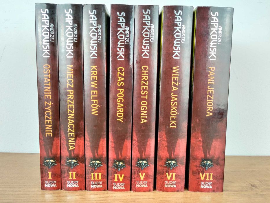 Wiedźmin 1-7 / Gra / Andrzej Sapkowski