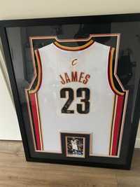 Jersey Cleveland Cavaliers - LeBron James - autograf + COA UDA