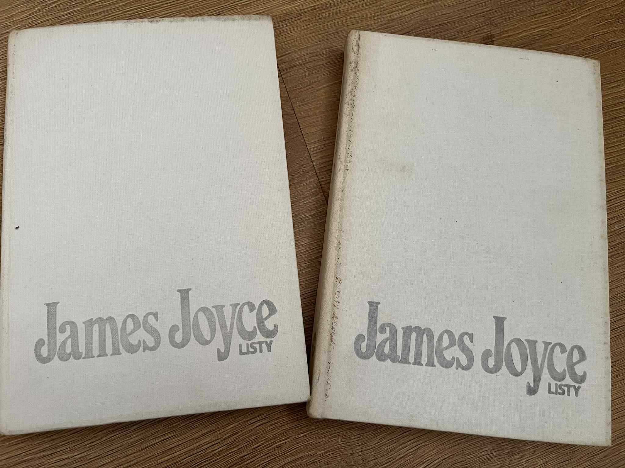 Sprzedam książki James Joyce- listy 2 części