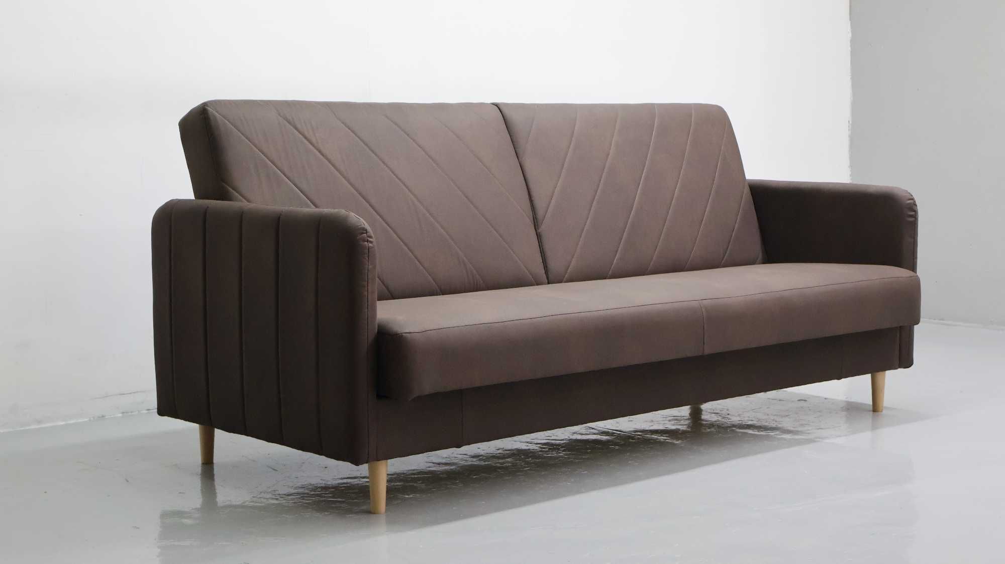 TET Sofa COCO z funkcja spania i pojemnikiem na pościel wersalka kanap