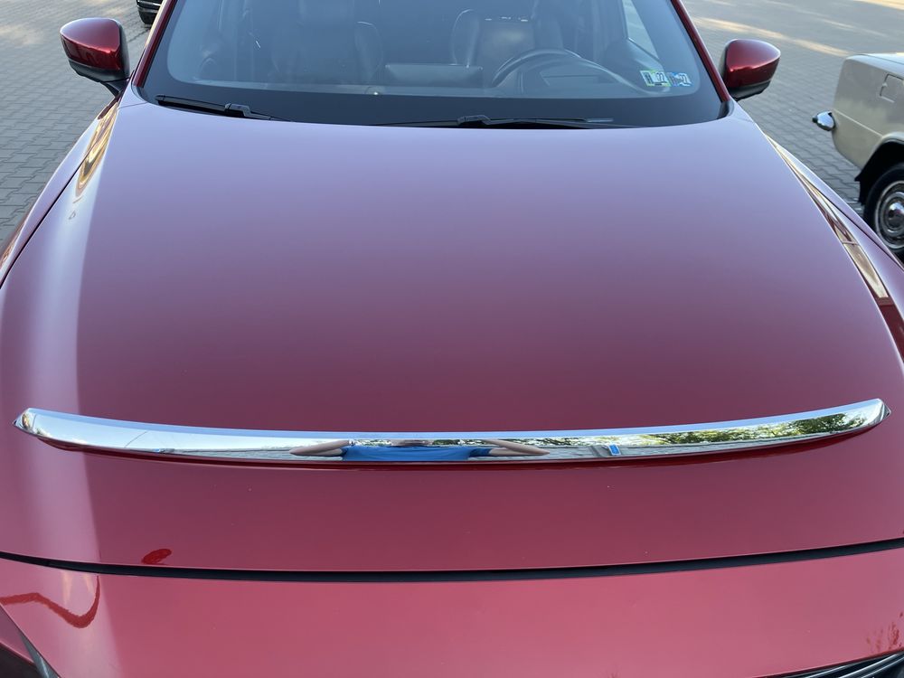 Молдинг бамперу заднього хромовий TK5050369C , Mazda cx-9