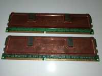 Memória Hynix 1GB PC2100 DDR-266MHz CL2.5 DIMM c/dissipador cobre