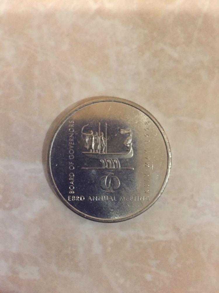 Монета 2 гривні 1998рік в колбі