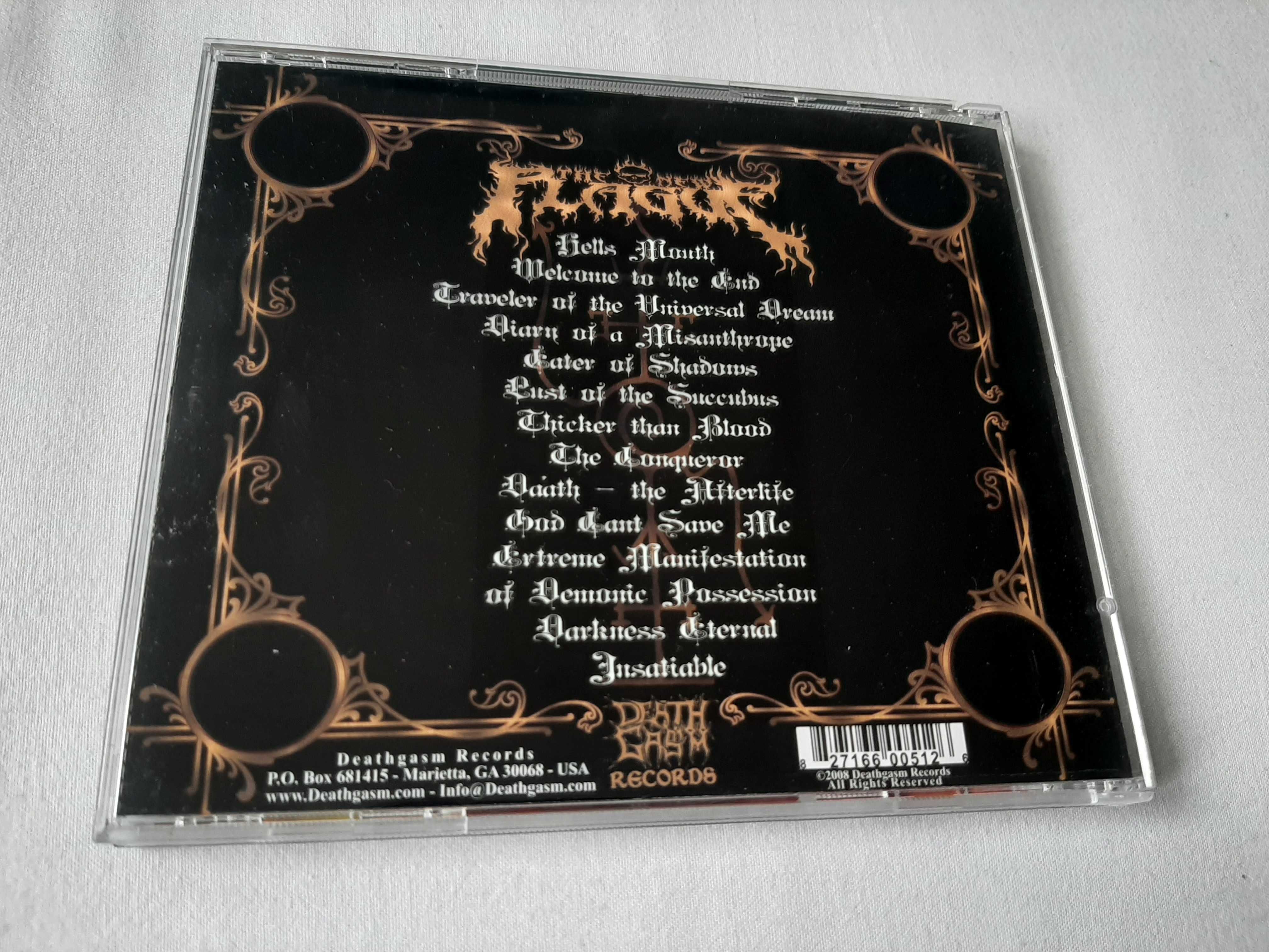 THE NEW PLAGUE "Insatiable" CD 2008 death metal