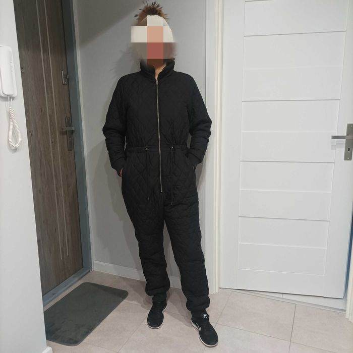 Kombinezon zimowy ocieplany damski XL