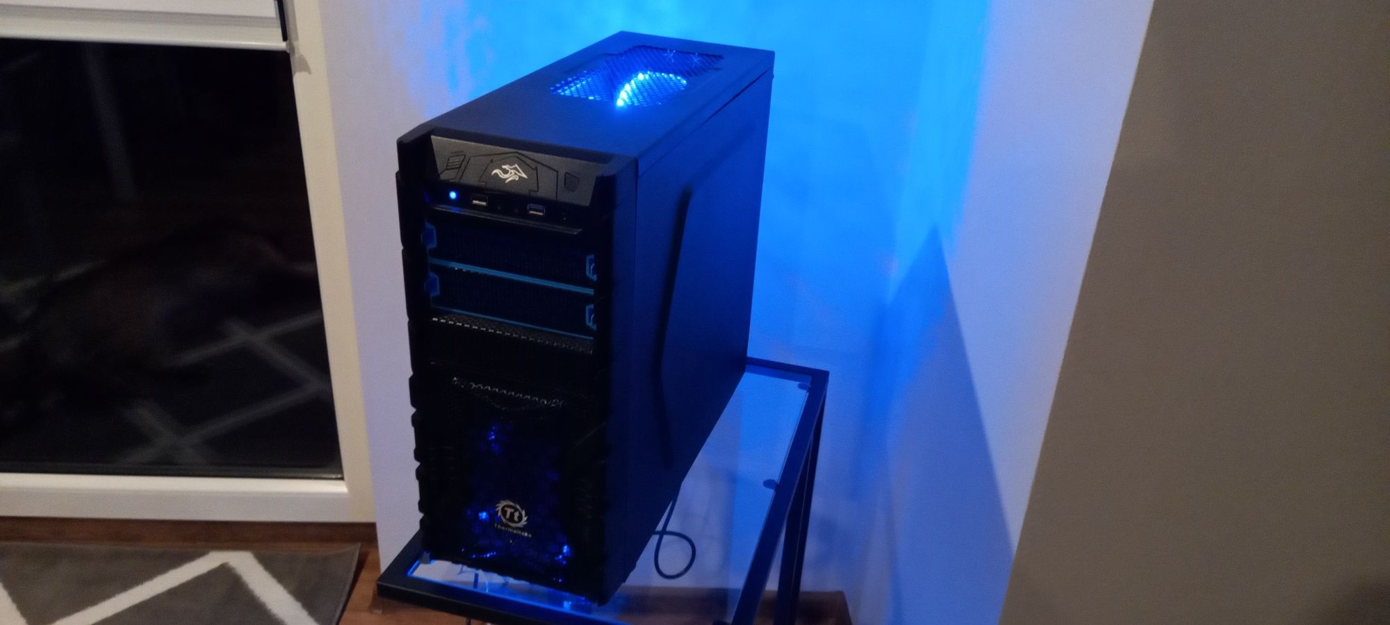 PC Do Gier 4x4.0GHz/Ram-16GB/Grafika-4GB/SSD+500GB/LED/WiFi/MSI Gaming