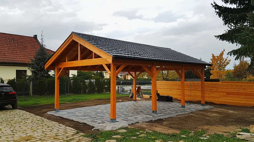 Drewniane wiaty, domki, altan itp. podkarpackie - pod wymiar