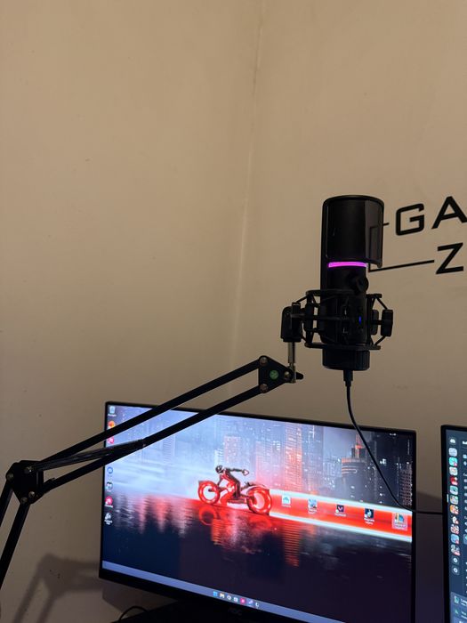 Microfone Streamplify RGB Preto