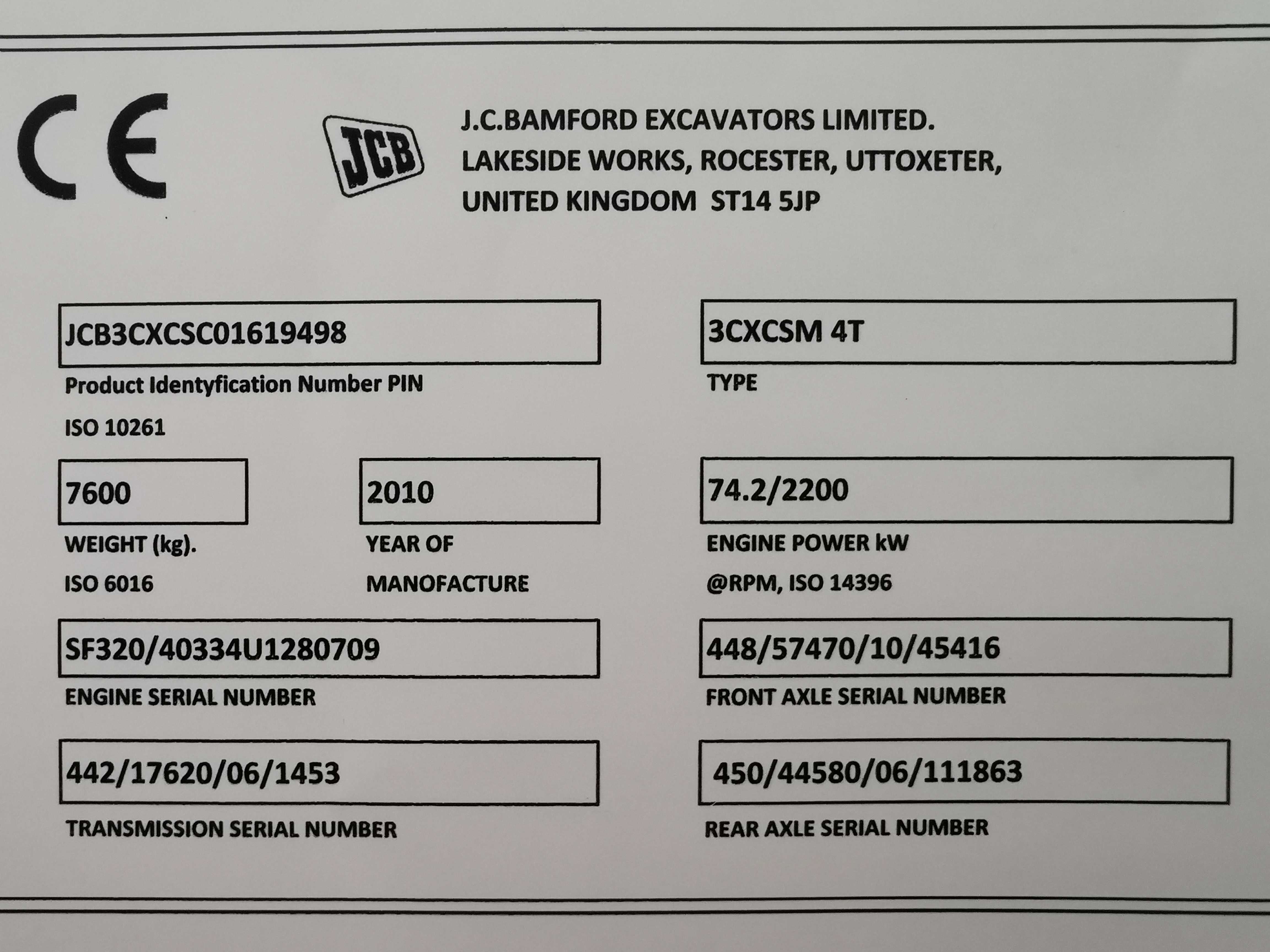 Sprzedam koparko - ładowarkę JCB 3CX CONTRACTOR