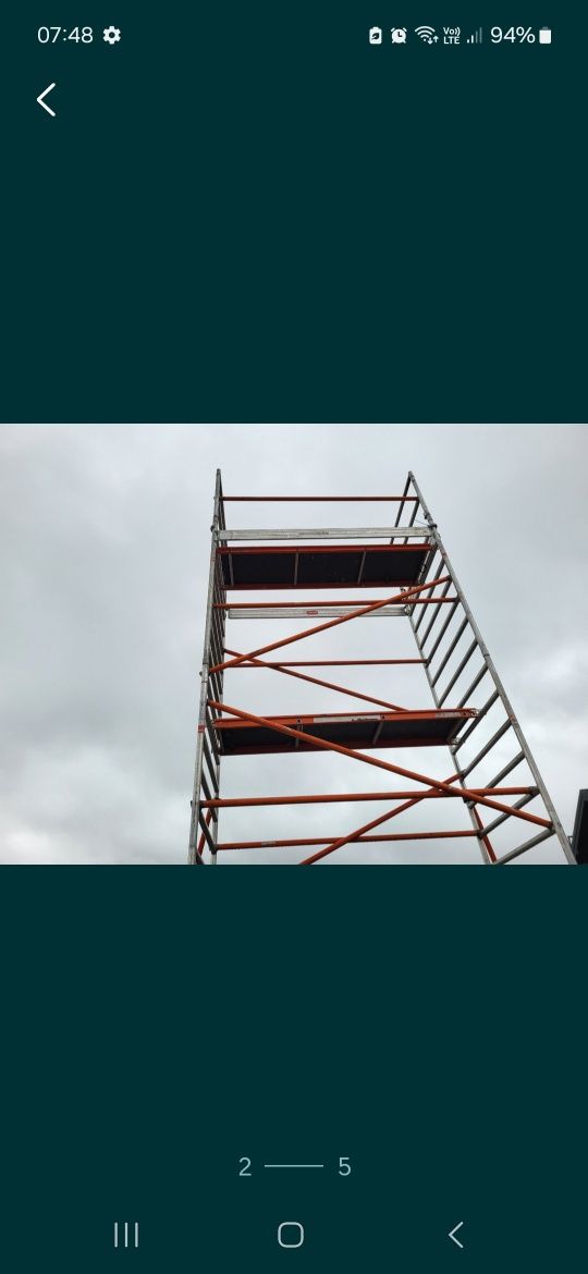 Rusztowanie aluminiowe ALTREX