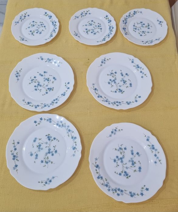 Pratos resto Coleção em bom estado