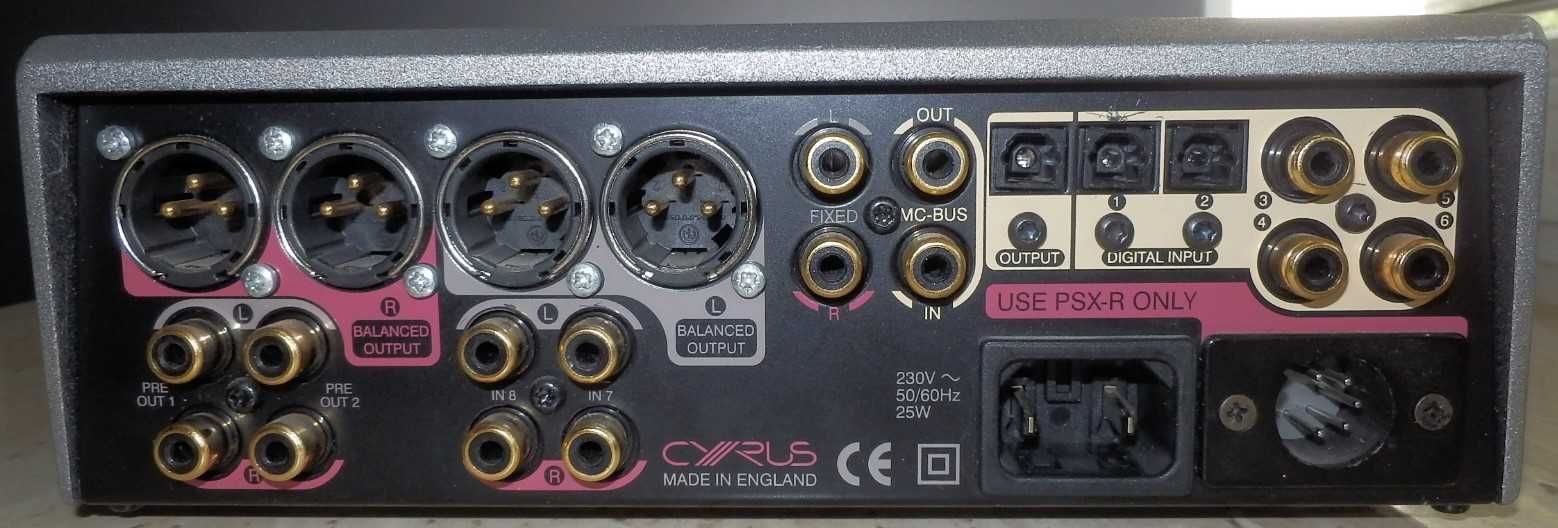 Cyrus CD XT SE 2 (transport) + Cyrus DAC XP (DAC z przedwzmacniaczem)