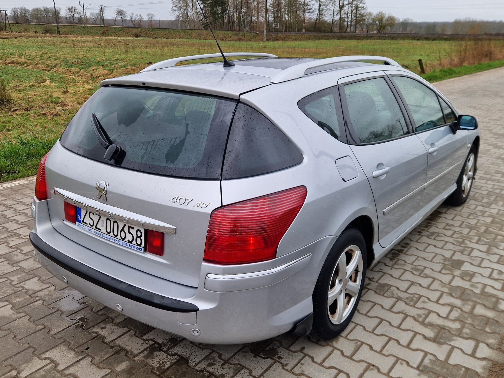 Peugeot 407 SW 2.0Hdi 2008 rok * Lift * Panorama