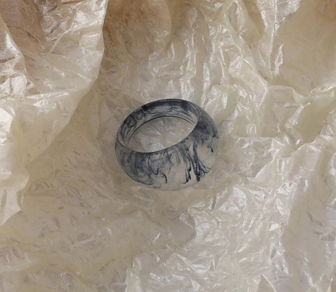 pierścionki plastikowe nowe zafoliowane