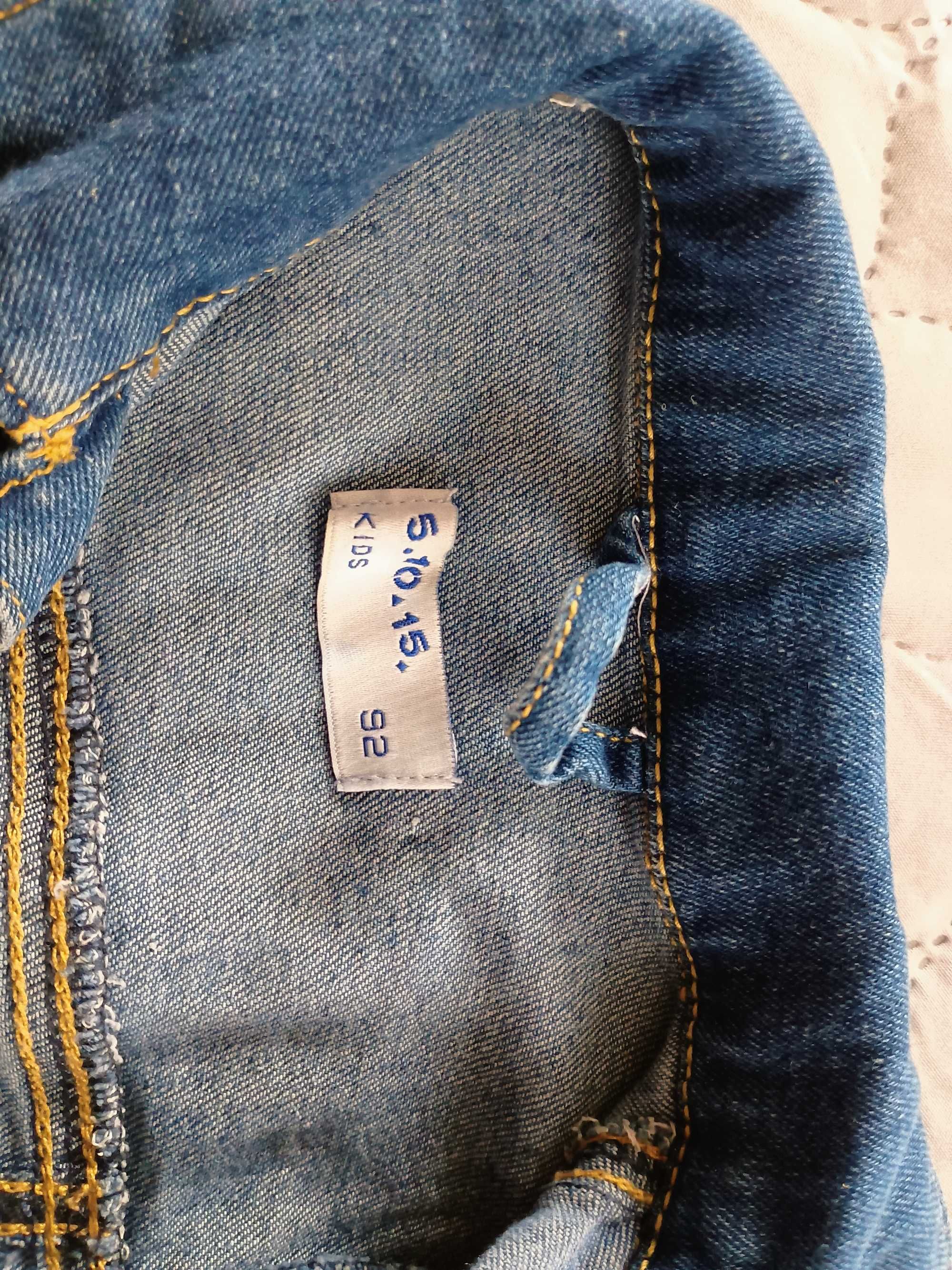Kurtka jeansowa 5 10 15 dla dziewczynki